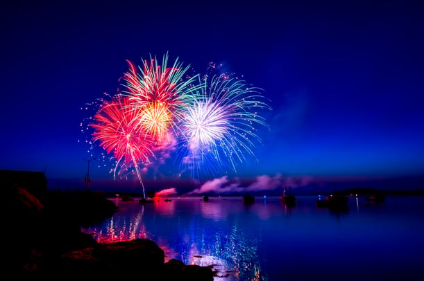 Canva - Fireworks during Night