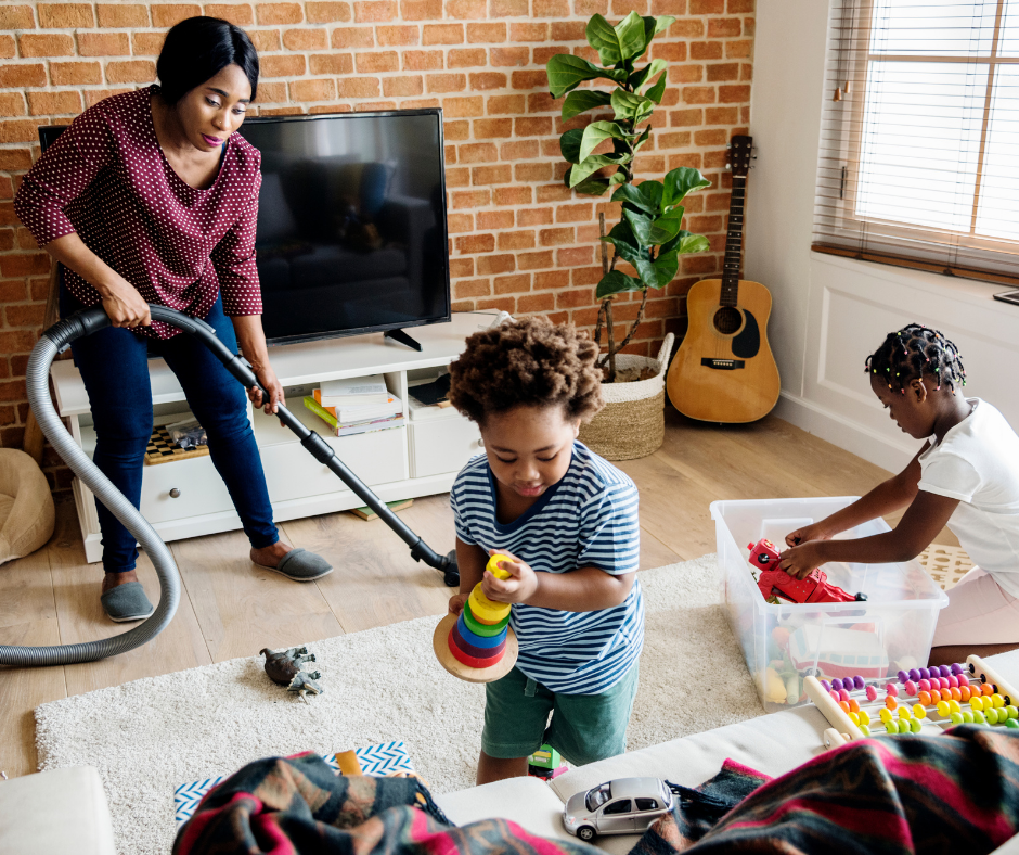 House Cleaning with Kids